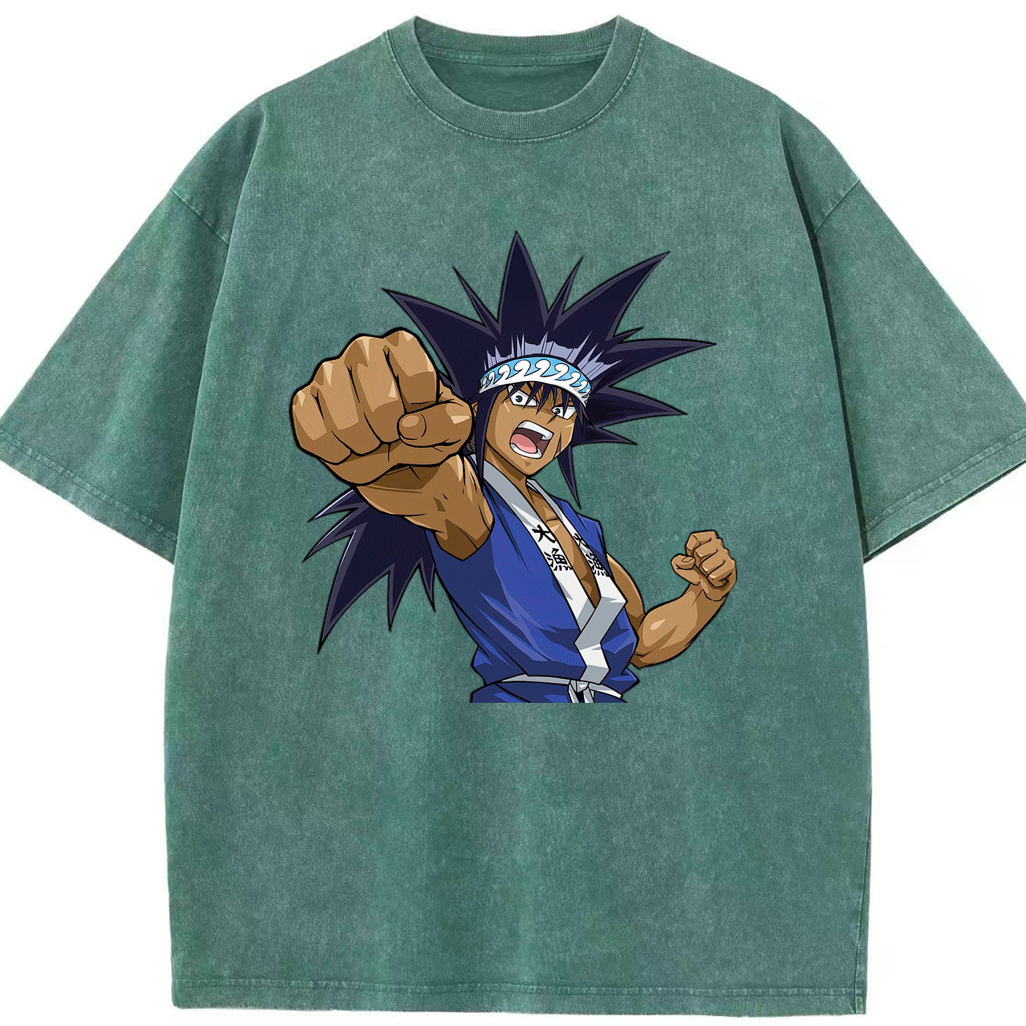 （画像用） 遊☆戯☆王 Yu-Gi-Oh! 綿100% ヴィンテージ風 半袖Tシャツ（フロントプリント）